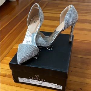 Silver heel from Windsor